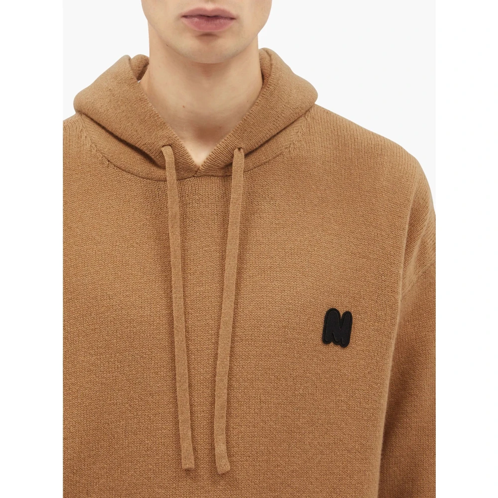 Msgm Beige Hoodie Sweater met capuchon Beige Heren