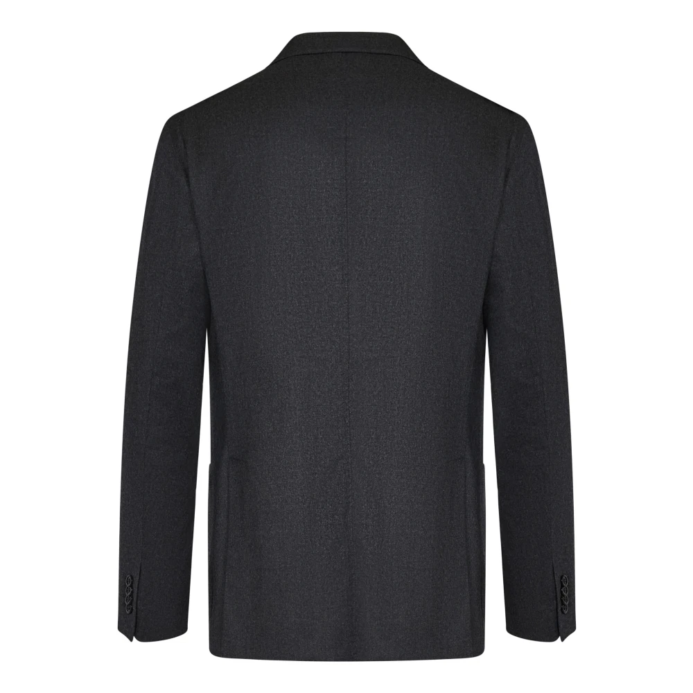 Boglioli Luxe Grijze Jas Buitenkleding Aw24 Gray Heren