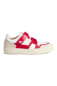 ADC Low Top Sneaker Men White/ Red
