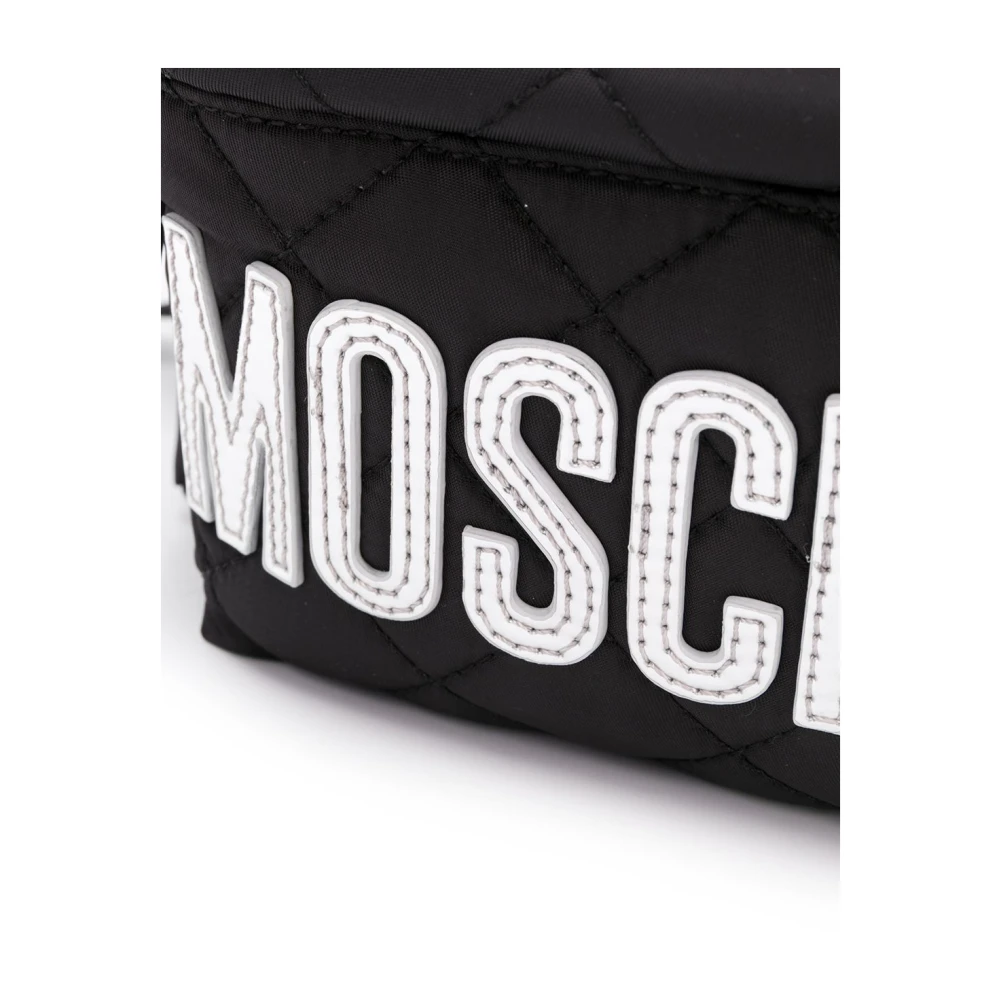Moschino Stijlvolle Rugzak voor Dagelijks Gebruik Black Dames