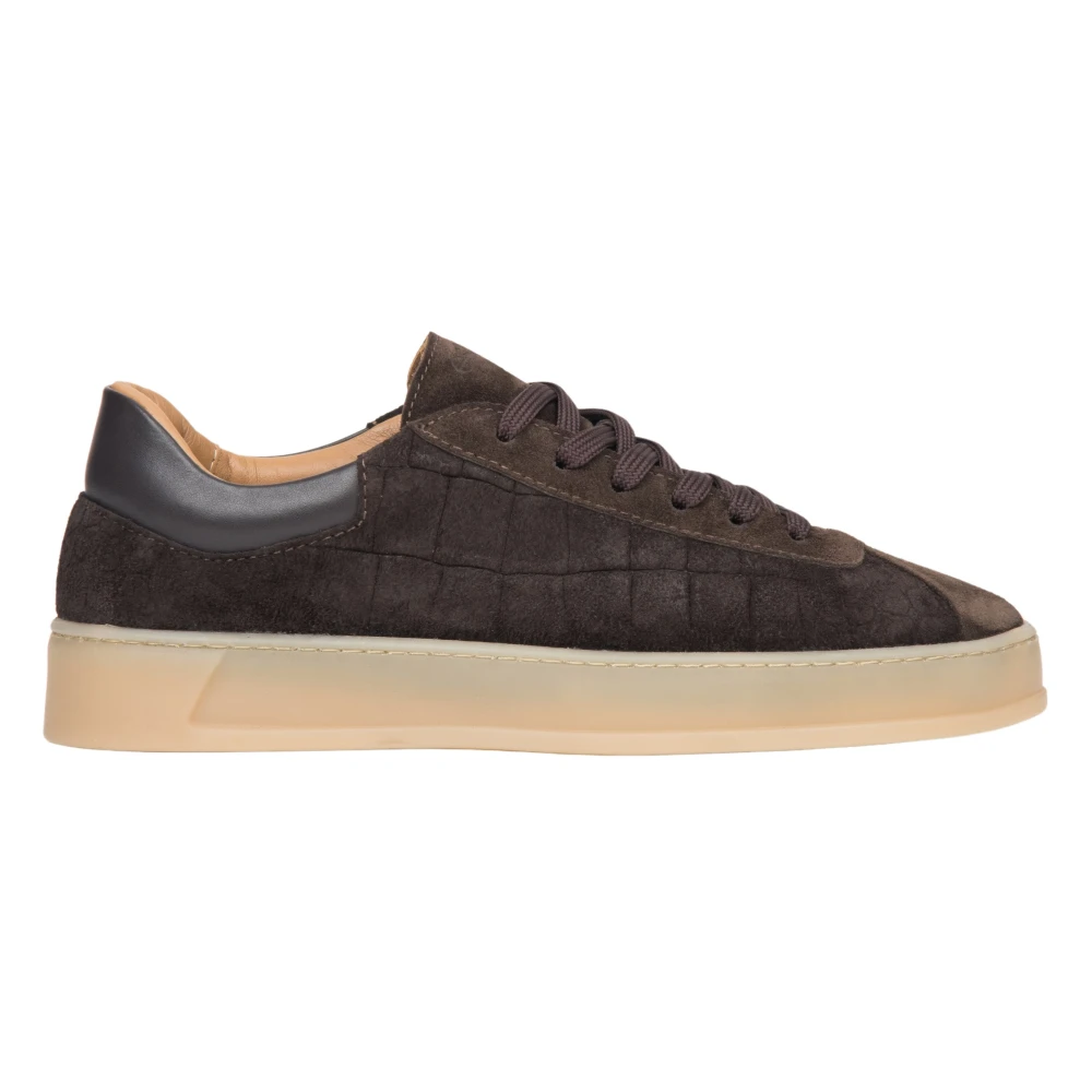 Estro Brown Low-Top Trainers - Female - Sneakers - 5 Uk - Shoes