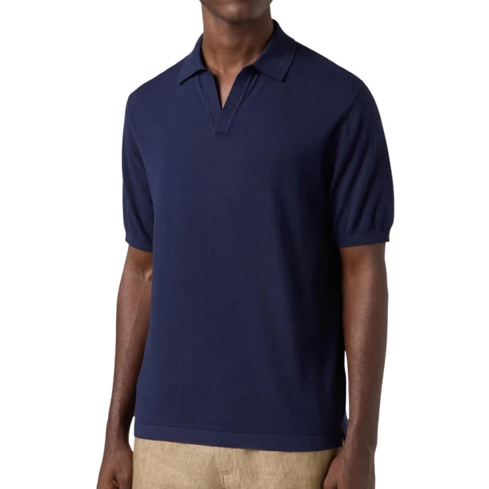 Mc2 Saint Barth Blue Polo Shirts, Male, L, Polo Sloan