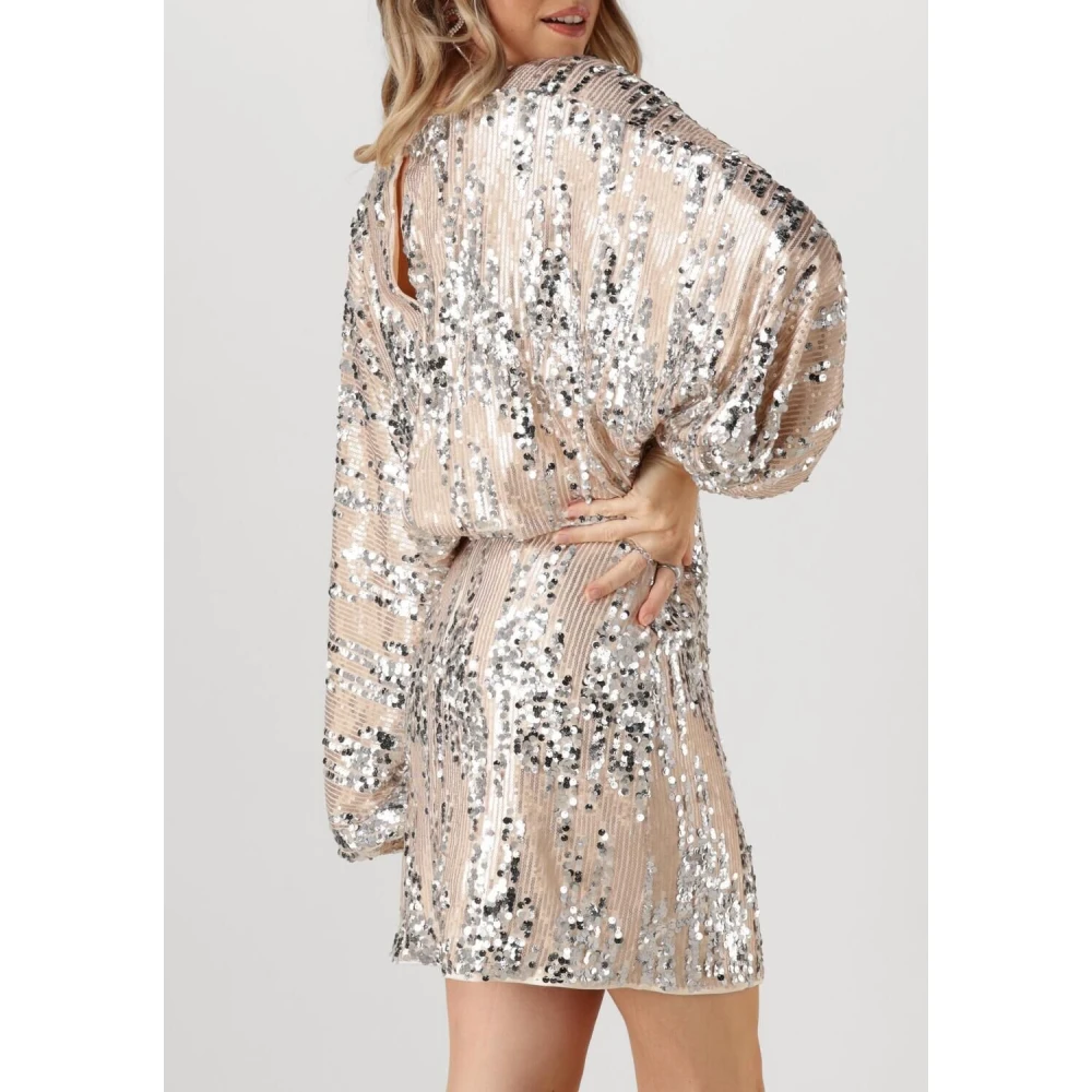 Amaya Amsterdam Every Dress Mini Jurk Zilver Gray Dames