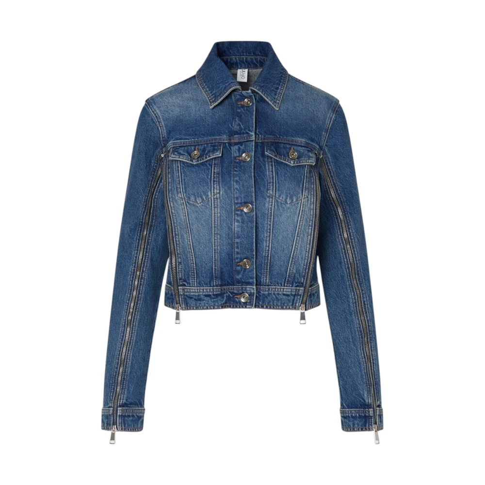 Liu Jo Donna Blu - Giubbino Zip - Jackets - M - Immagine 4