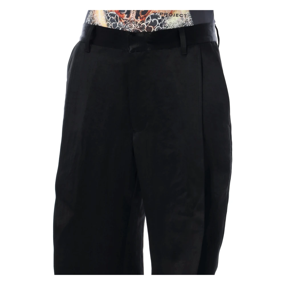 Y Project Trousers Black Dames