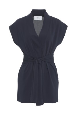 blue-v-neck-top-with-waist-belt