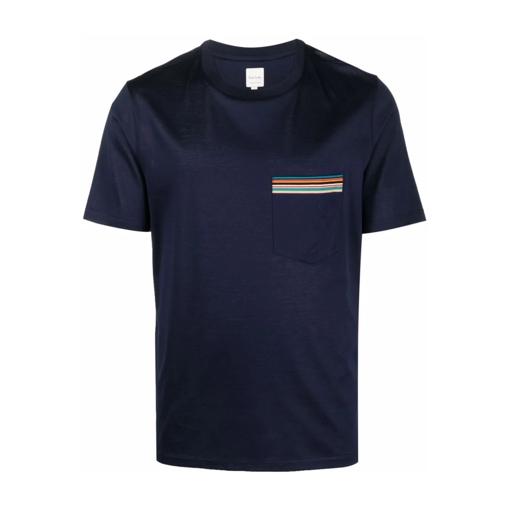PS By Paul Smith Blauw T-shirt met klassiek ontwerp Blue Heren