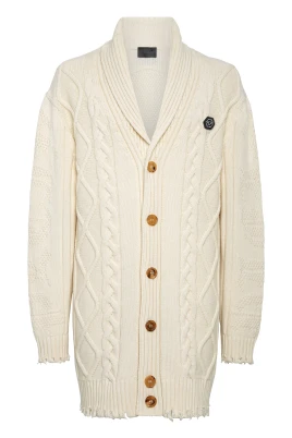 Cardigan Skull & Bones
