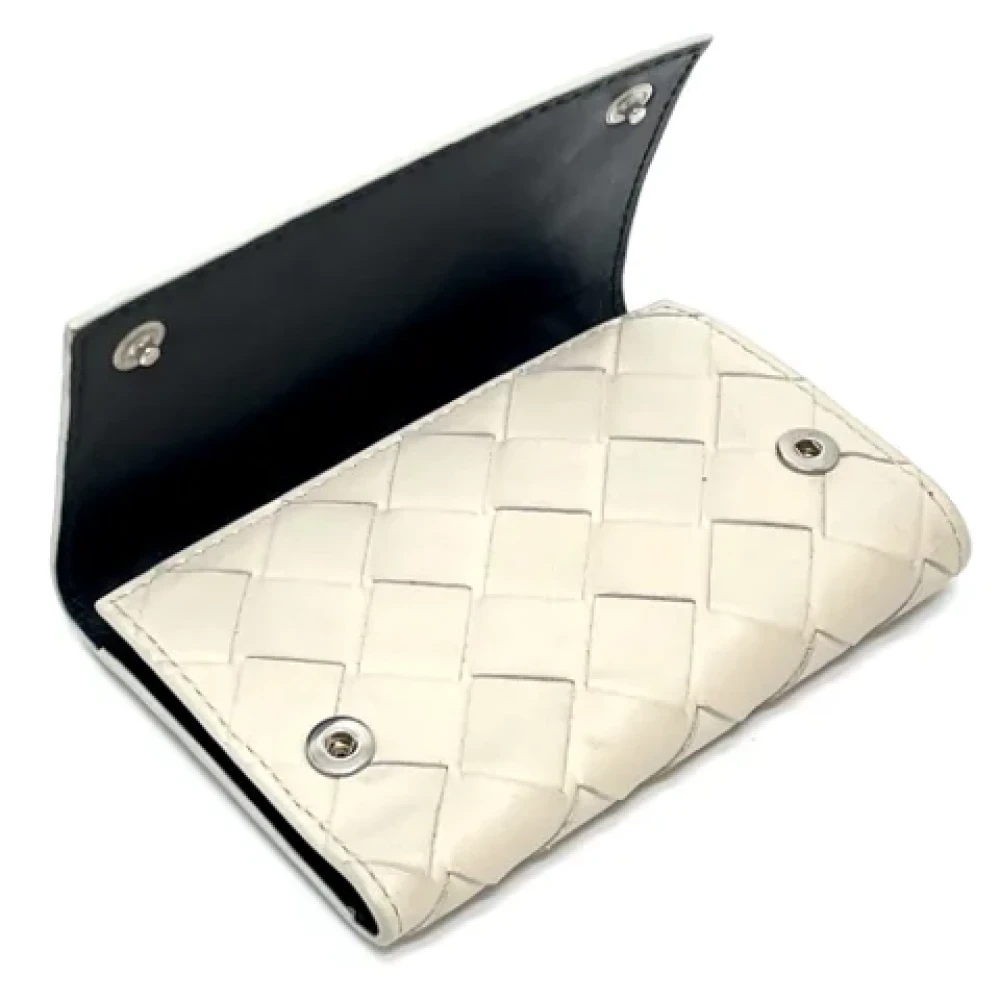 Bottega Veneta Vintage Pre-owned Leather key-holders White Dames