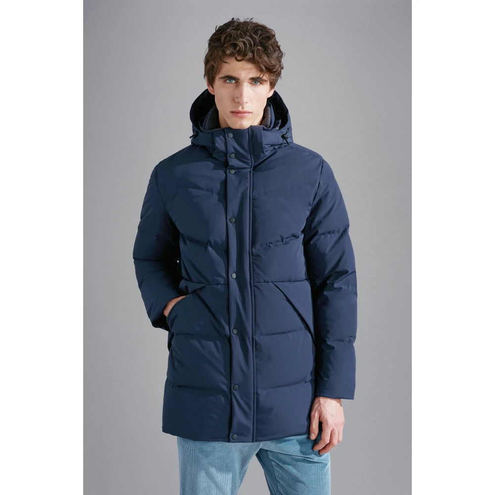 PAUL & SHARK Blauwe Jassen voor Mannen Blue Heren
