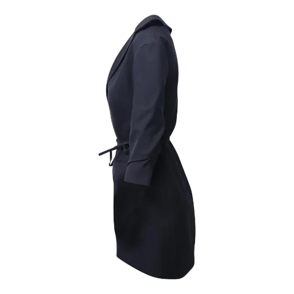 Jacquemus Pre-owned Wool dresses Blue Dames