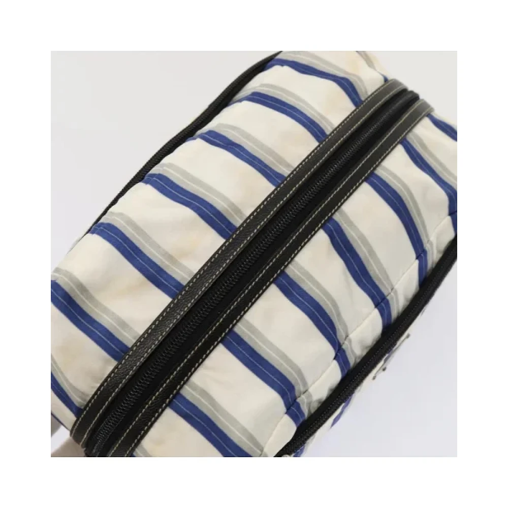 Prada Vintage Pre-owned Nylon prada-bags White Dames