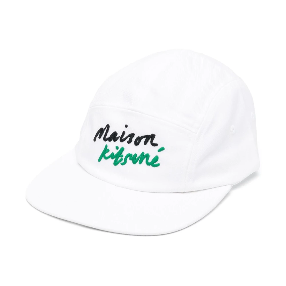 Maison Kitsuné Hats White Heren