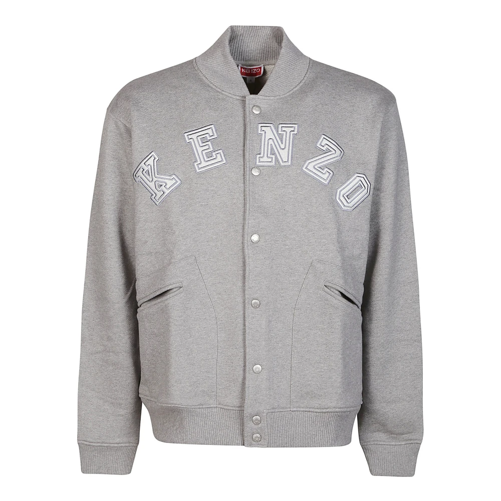 Kenzo Urban Bomber Sweatshirt Gray Heren