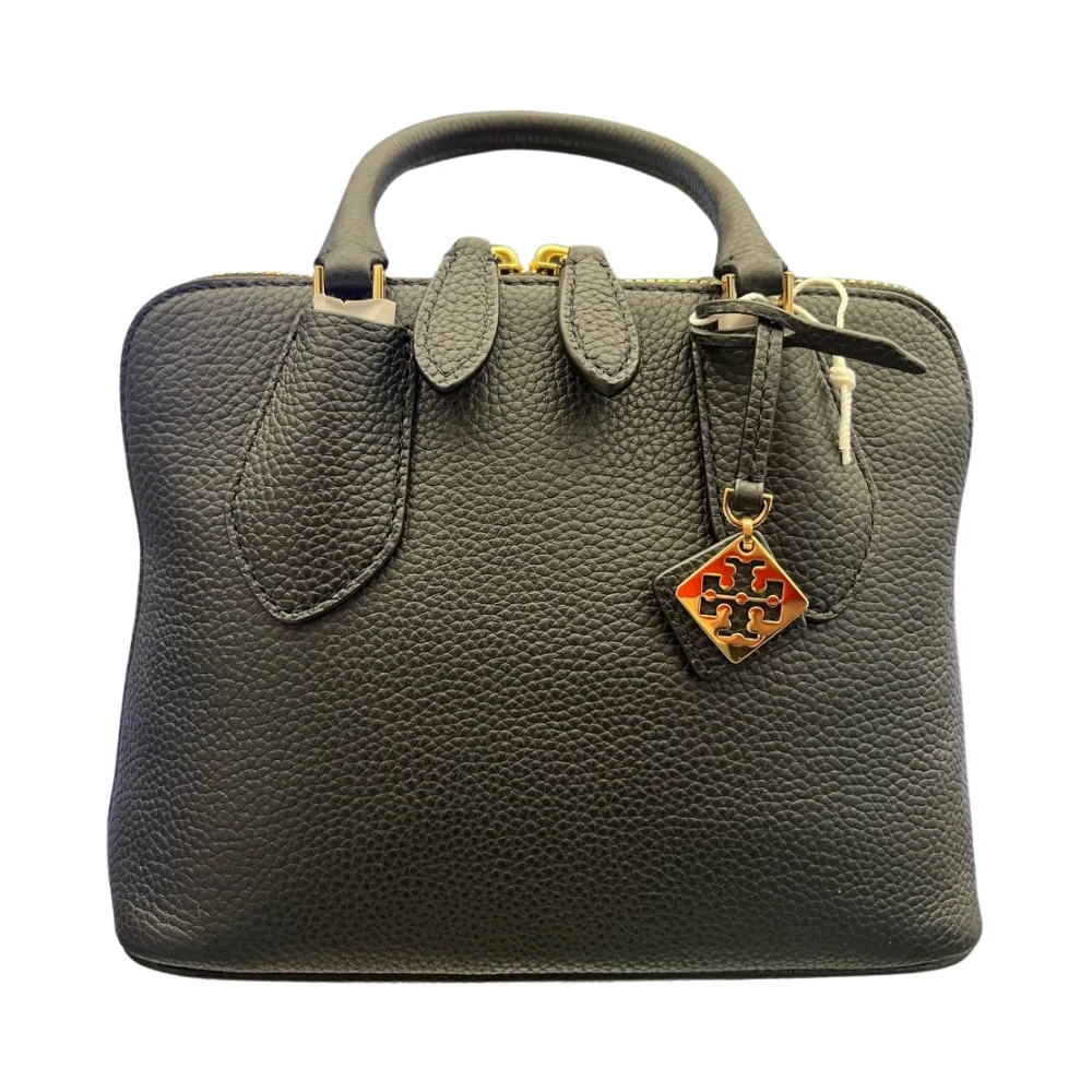 TORY BURCH Ketting Tote Tas Black Dames