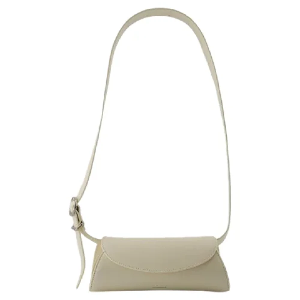 Jil Sander Women's Beige Shoulder Bags, One Size, Leather Shoulder Bag