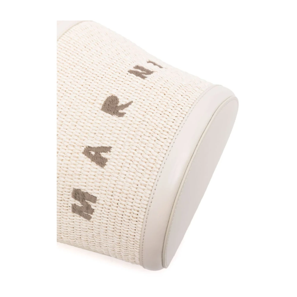 Marni Beige Handtas voor Vrouwen Beige Dames