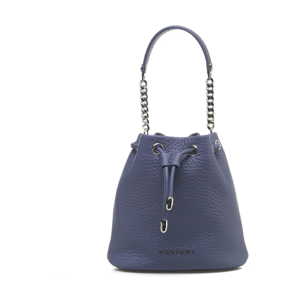 Orciani Paarse Handtas Aw24 Blue Dames