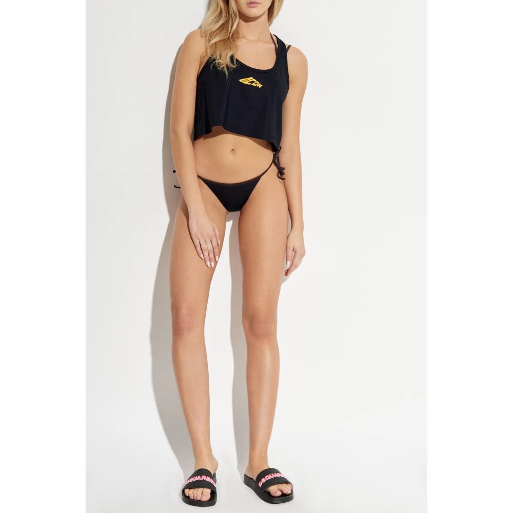 Dsquared2 Top uit de ondergoedcollectie Black Dames