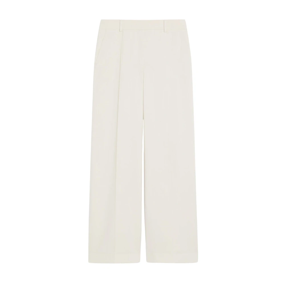 Max Mara Weekend Angola Broek White Dames