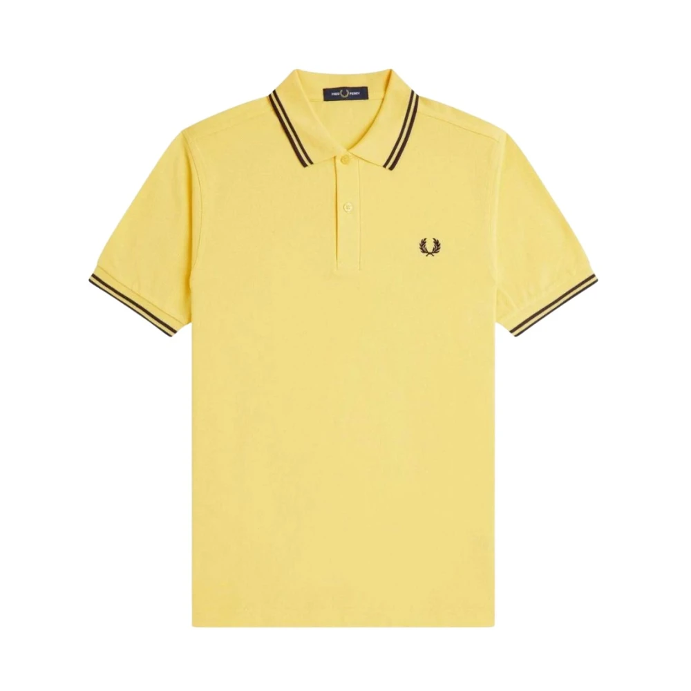 Fred Perry Men's Yellow M3600 Polo - Polo Shirts - Xl - Tops