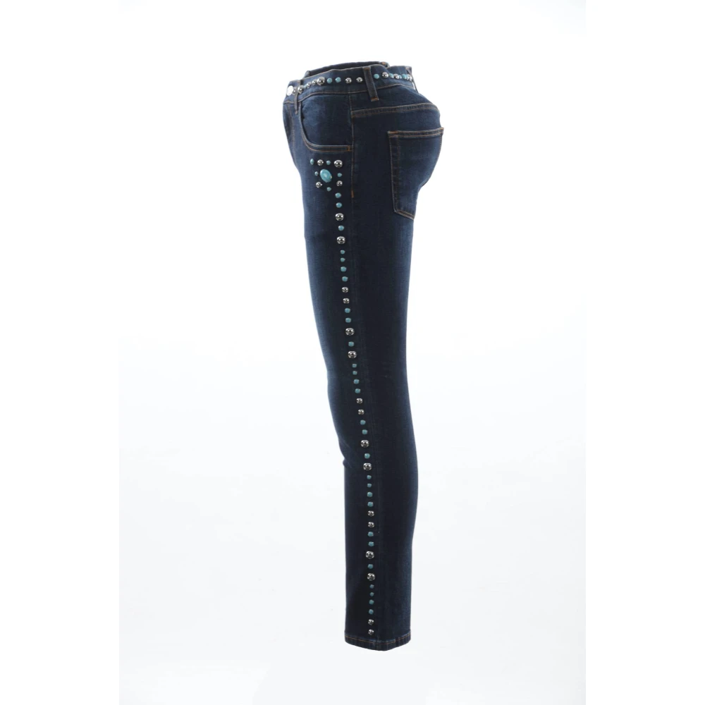 Dolce & Gabbana Slim-Fit Heren Jeans Collectie Blue Heren