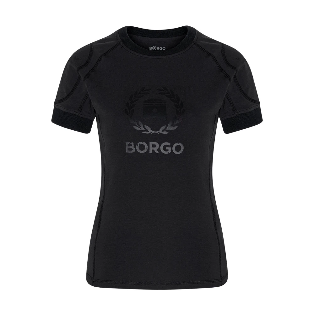 Borgo T-Shirts Black Dames