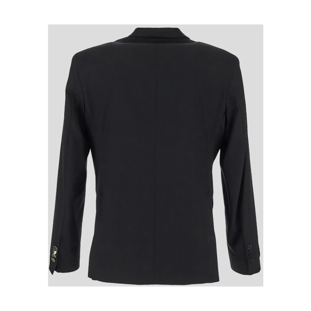 Family First Stijlvolle Polyesterjas Black Heren
