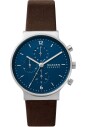 montre-en-cuir-ancher-cadran-bleu