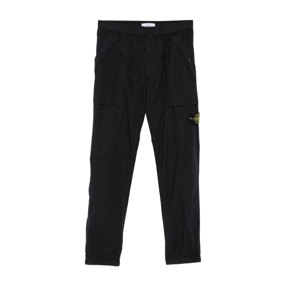 Stone Island Casual Cargo Broek voor Mannen Blue Heren