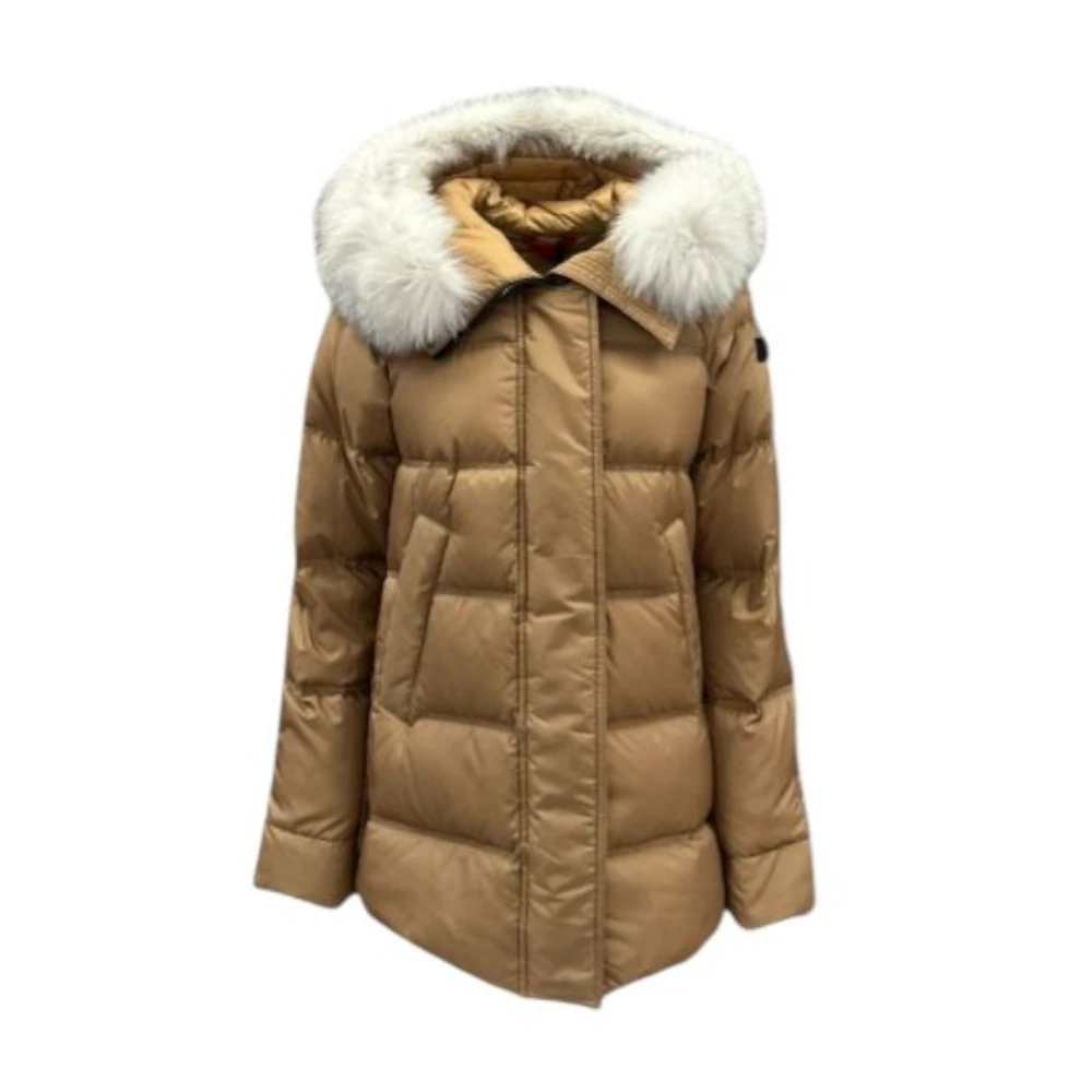 Peuterey Girls Brown Winter Jackets, 16 Y, Bomber Jacket