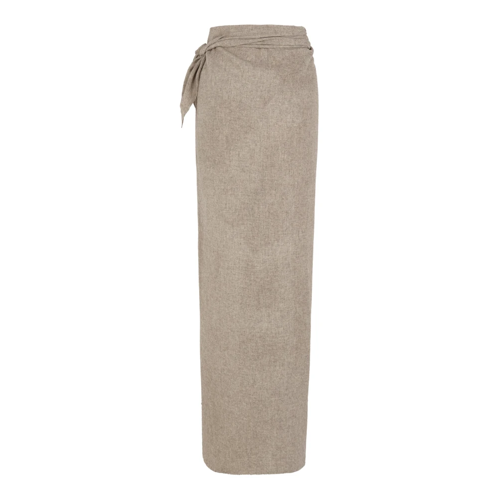 Cortana Yak Wol Omslagrok Gray Dames