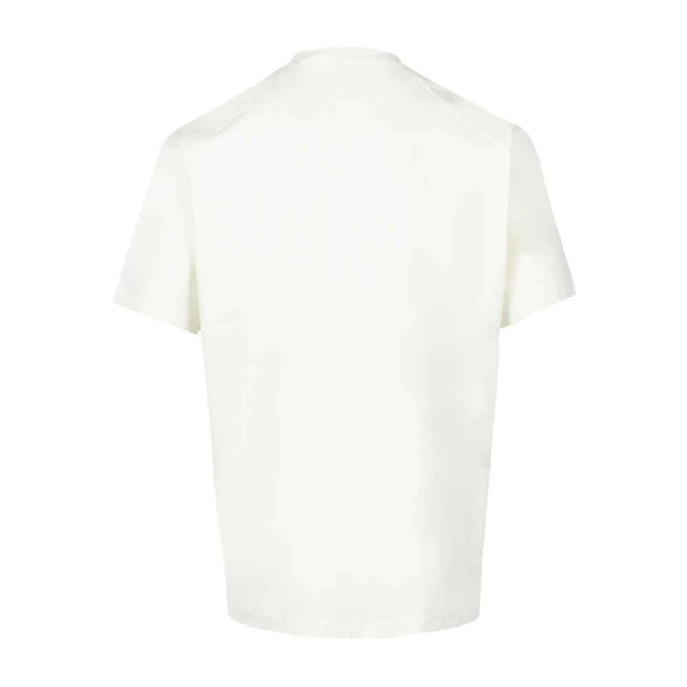 Y-3 GFX SS Katoenen T-shirt White Heren