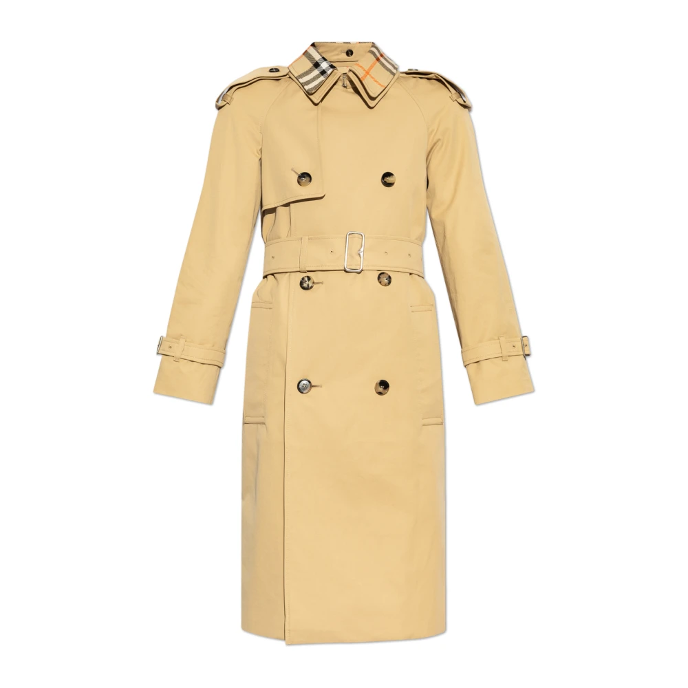 Burberry Katoenen trenchcoat Beige Dames