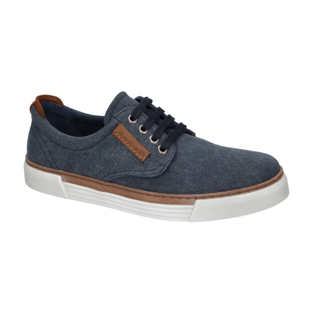 Gabor 0460.20.02 Canvas Sneaker Heren Schoenen Blauw