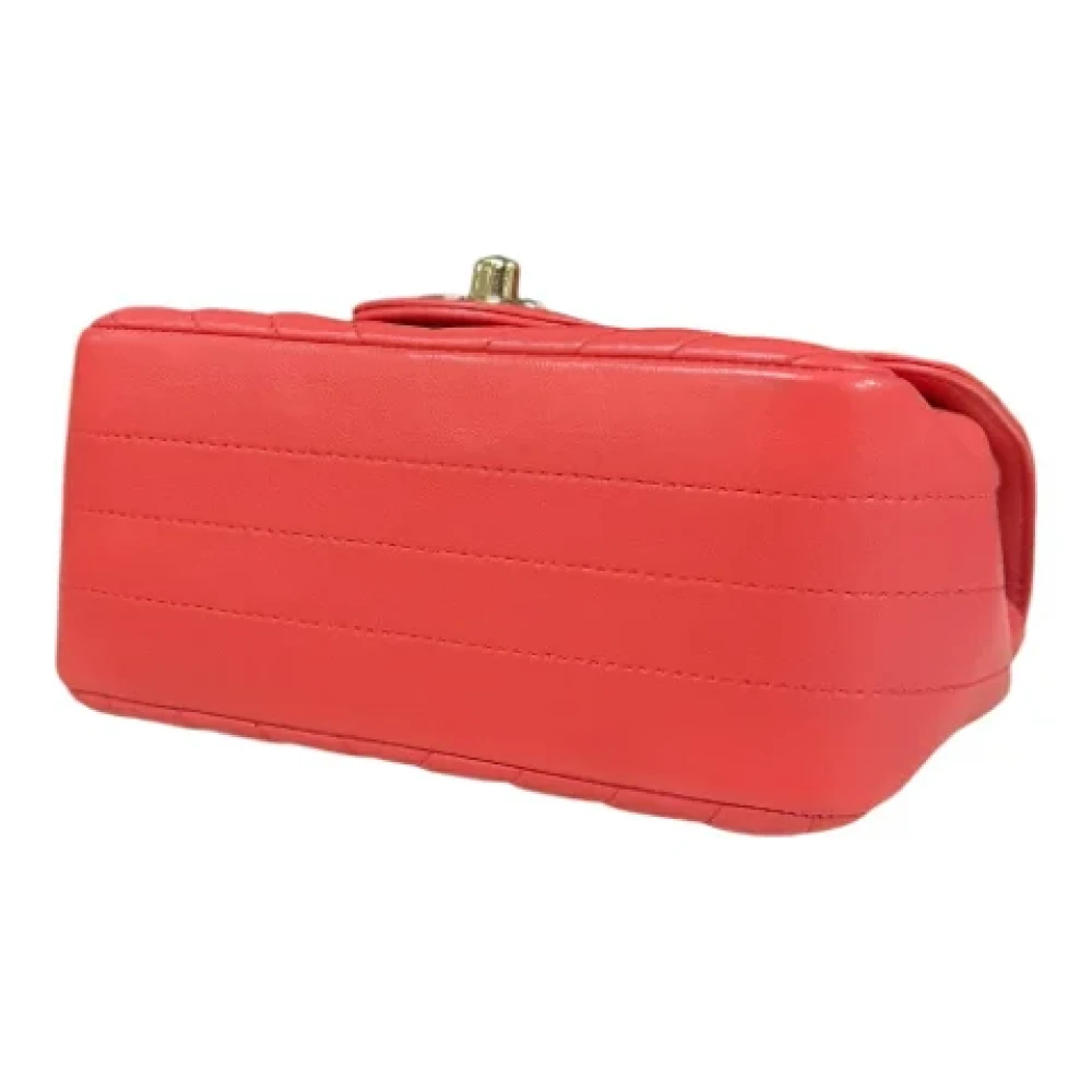 Chanel Vintage Pre-owned Leather shoulder-bags Pink Dames