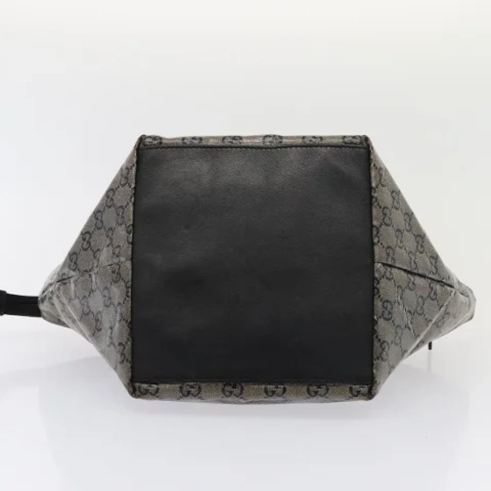 Gucci Vintage Pre-owned Canvas totes Black Dames