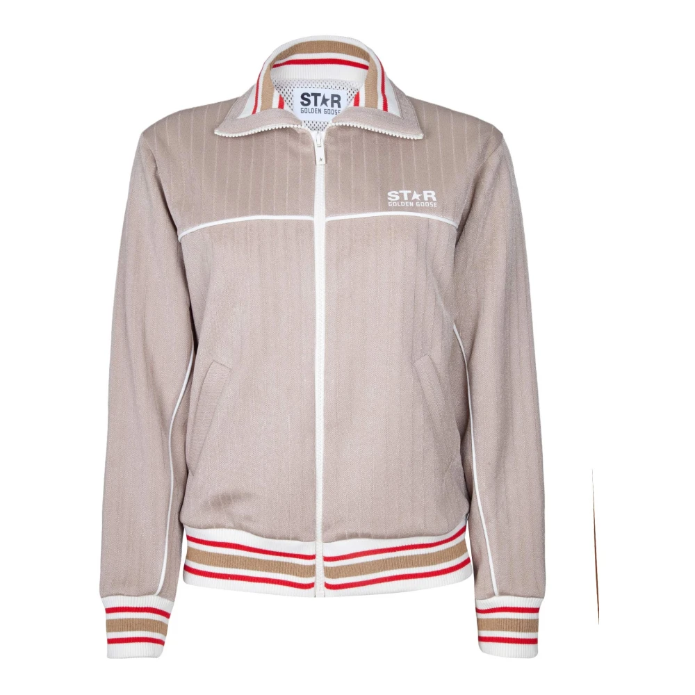 Golden Goose Technische Stoffen Sweatshirt Green Dames