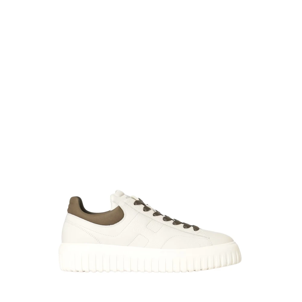 Hogan Platte Schoen Heren Schoenen Beige