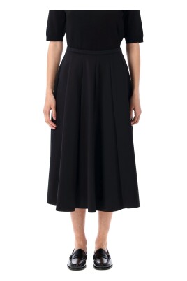 black-scuba-circle-skirt