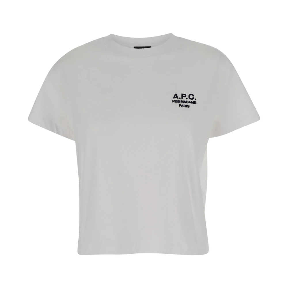 A.p.c. - Tops > T-Shirts - White - A.p.c. - Modalova