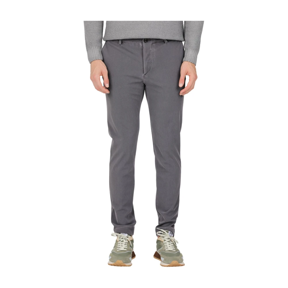 RRD Gewassen technische stoffen broek met klepzakken aan de achterkant Gray Heren