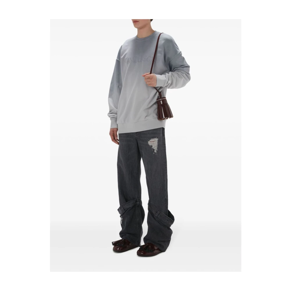 JW Anderson Grijze Sweater Collectie Gray Heren
