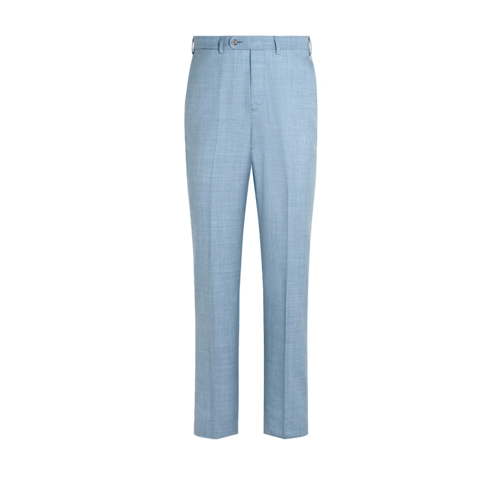 Hugo Boss Stijlvol Slim Fit Driedelig Pak Blue Heren