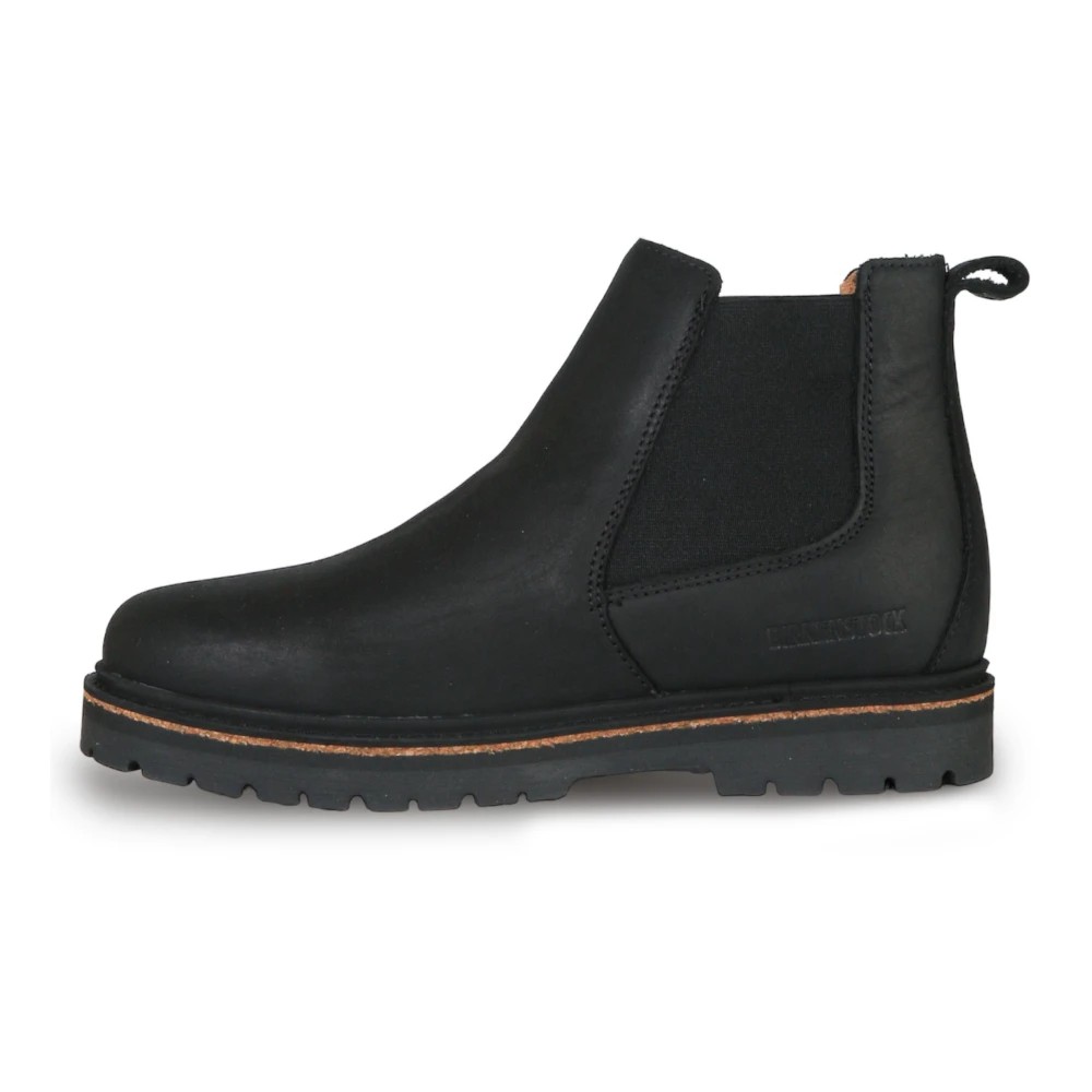 Birkenstock Stalon II Leren Laarzen Black Heren