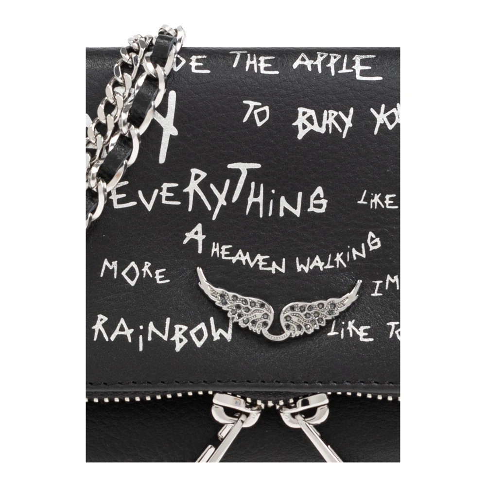 Zadig & Voltaire Schoudertas Rock Nano Black Dames
