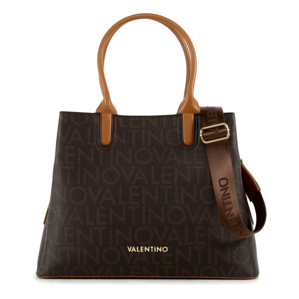 Valentino Women's Brown Regina Re Shopping Bag