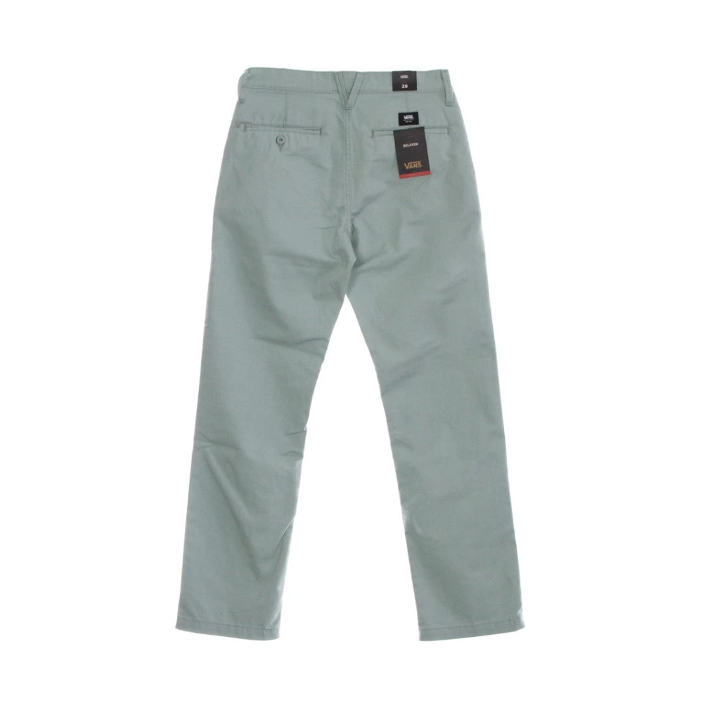 Vans Groene Chino Relaxte Lange Broek Mannen Green Heren