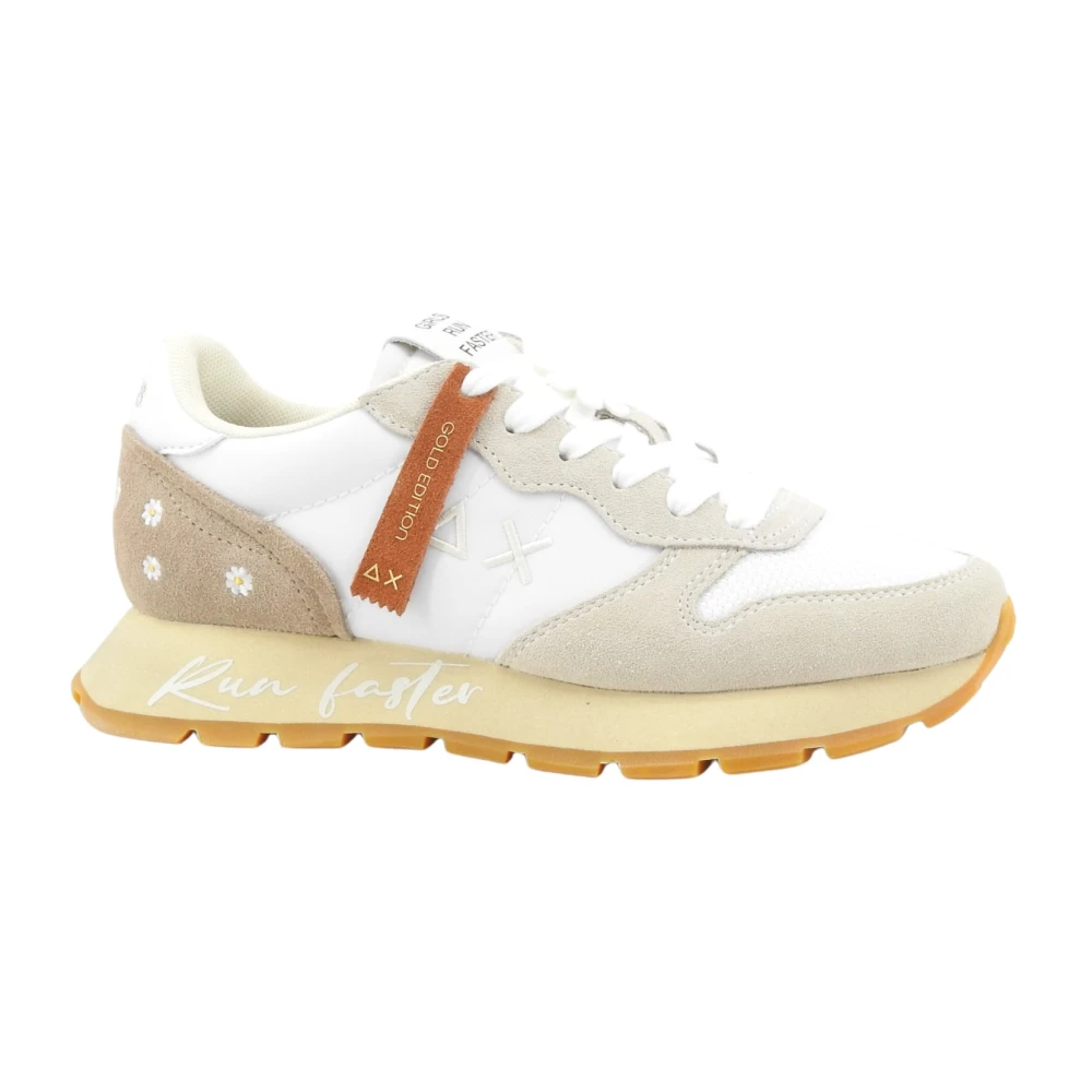 Sun68 Ally Vintage Sneaker Dames Schoenen Wit