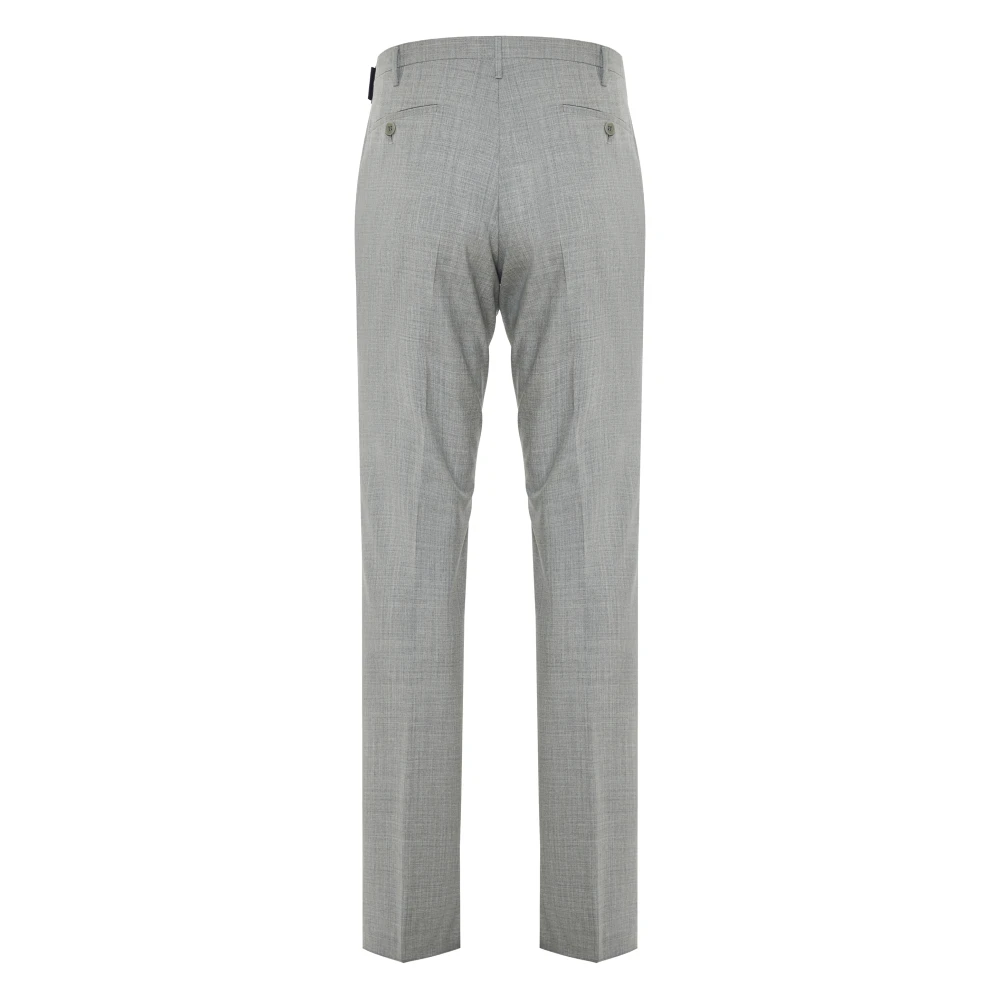 Rota Luxe wollen broek gemaakt in Italië Gray Heren
